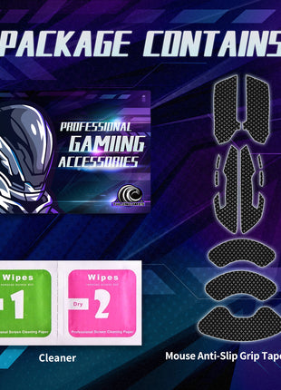 【送料無料】TALONGAMES マウスグリップ テープ Mouse Grip Tape Razer Viper / Viper Ultimate / Viper 8KHz 用 極薄 0.5mm 優れる吸水性 アンチスリップ テープ ゲーミングマウス用 滑り止めグリップテープ カット済【 日本正規代理店保証品 】 (TF17)