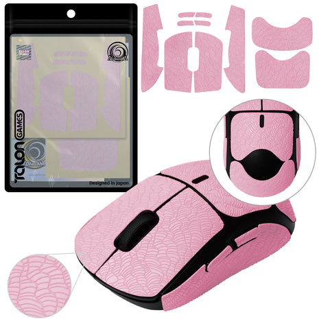 TALONGAMES 海波柄シリーズ マウスグリップ テープ Logicool G Pro Wireless ワイヤレス 用 極薄 0.5mm グリップ強化 優れる吸水性 アンチスリップ テープ ゲーミングマウス用 滑り止めグリップテープ 心地よい手触り 1セット入り 【日本正規代理店保証品】