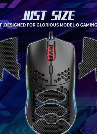【送料無料】TALONGAMES マウスグリップ テープ Mouse Grip Tape Glorious Model O 用 極薄 0.5mm 優れる吸水性 アンチスリップ テープ ゲーミングマウス用 滑り止めグリップテープ カット済【 日本正規代理店保証品 】 (TF15)