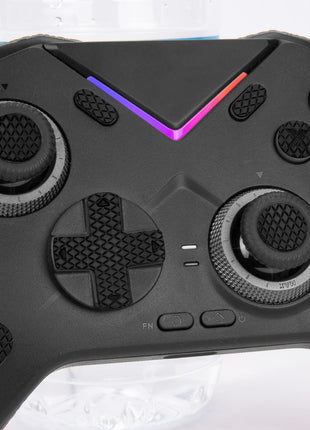 TALONGAMES FLYDIGI VADER 4 PRO / VADER 3 PRO コントローラー用 コントローラーグリップ Grip tape グリップ力強化 吸汗力強 アンチスリップテープ グリップ テープ アクションボタン図形提示付き 滑り止め カット済 1セット入り ブラック レッド