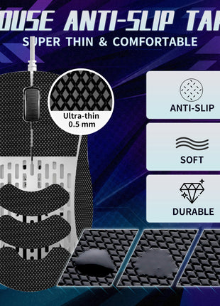 【送料無料】TALONGAMES マウスグリップ テープ Mouse Grip Tape Xlite V2 用 極薄 0.5mm 優れる吸水性 アンチスリップ テープ ゲーミングマウス用 滑り止めグリップテープ カット済【 日本正規代理店保証品 】 (TF24)