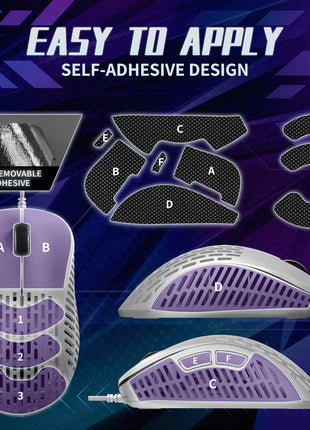 【送料無料】TALONGAMES マウスグリップ テープ Mouse Grip Tape Xlite V2 用 極薄 0.5mm 優れる吸水性 アンチスリップ テープ ゲーミングマウス用 滑り止めグリップテープ カット済【 日本正規代理店保証品 】 (TF24)