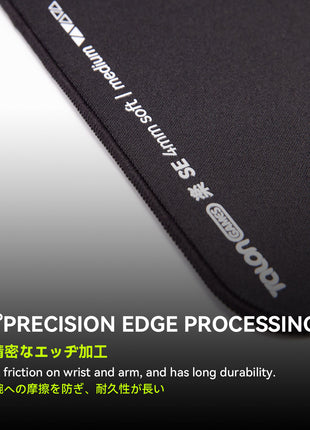 TALONGAMESゲーミングマウスパッド  楽シリーズ eSportsマウスパッド 330x260x4mm 480x400x4mm 布製 クロス 滑り止め機能 ゴムベース エッジ周辺強化 安定した操作感 eスポーツ 中摩擦  Mサイズ Lサイズ