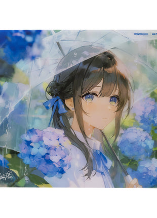 TALONGAMES ガラス ゲーミングマウスパッド 大型 プロ仕様 スピードタイプ 超高温強化ガラス 超スムーズ 極薄2mm設計 アニメ 高精度操作 耐久・静音設計 滑り止め 月面デザイン 490×420mm ゲーミング マウスパッド 渚 NAGISA