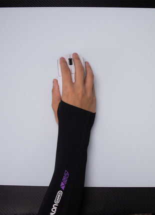 TALONGAMES ガラス ゲーミングマウスパッド 大型 プロ仕様 スピードタイプ 超高温強化ガラス 超スムーズ 極薄2mm設計 アニメ 高精度操作 耐久・静音設計 滑り止め 月面デザイン 490×420mm ゲーミング マウスパッド ULTRA PAD ホワイト