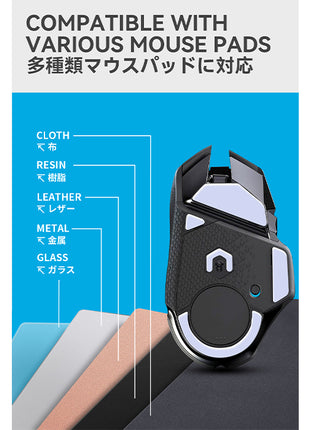 TALONGAMES マウスソール ロジクール Logicool G502 Wireless 無線 ワイヤレス 用 交換用 2セット入り プレミアム グライド マウススケート マウスフィート 高耐久 超低摩擦 Super Smooth【 日本正規代理店保証品 】(TA15)