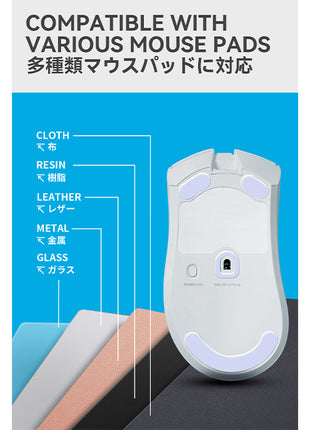 TALONGAMES マウスソール Razer Deathadder V3 Pro 用 交換用 2セット入り プレミアム グライド マウススケート マウスフィート 高耐久 超低摩擦 Super Smooth Glide【 日本正規代理店保証品 】(TA22)
