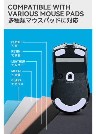 TALONGAMES マウスソール Razer Viper V2 Pro用 交換用 2セット入り プレミアム マウススケート マウスフィート 高耐久 超低摩擦 Super Smooth Glide【 日本正規代理店保証品 】(TA21)