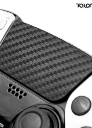 TALONGAMES PS5 DualSense Edge コントローラー用 タッチパッド プロテクター PlayStation5 コントローラー 用 保護シール  2個入り 貼り付け簡単 簡単保護 保護テープ 保護シール タッチパッドカバー (カーボンファイバブラック) (TD35)