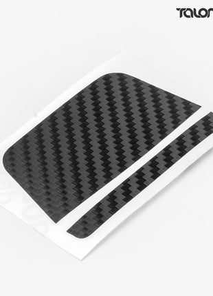TALONGAMES PS5 DualSense Edge コントローラー用 タッチパッド プロテクター PlayStation5 コントローラー 用 保護シール  2個入り 貼り付け簡単 簡単保護 保護テープ 保護シール タッチパッドカバー (カーボンファイバブラック) (TD35)