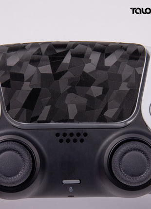 TALONGAMES PS5 DualSense コントローラー 用 タッチパッド プロテクター PlayStation5 ワイヤレスコントローラー 用 保護シール 保護テープ タッチパッドカバー 爽やかな触り心地 (3D ダイヤモンドブラック) (TD47)
