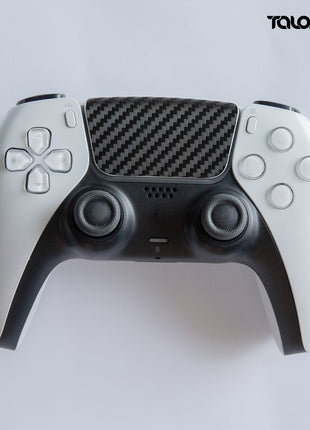 TALONGAMES PS5 DualSense コントローラー 用 タッチパッド プロテクター PlayStation5 コントローラー 用 保護シール 2個入り 取り付け簡単 簡単保護 保護テープ 保護スキン タッチパッドカバー (カーボンファイバブラック)(TD11)