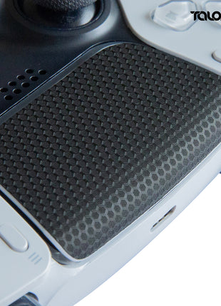 TALONGAMES PS5 DualSense コントローラー 用 タッチパッド プロテクター PlayStation5 コントローラー 用 保護シール 2個入り 取り付け簡単 簡単保護 保護テープ 保護スキン タッチパッドカバー (マトリックスブラック)(TD12)