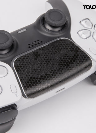 TALONGAMES PS5 DualSense コントローラー 用 タッチパッド プロテクター PlayStation5 コントローラー 用 保護シール 2個入り  取り付け簡単 簡単保護  保護テープ 保護スキン タッチパッドカバー ( スネークスケールブラック ) (TD48)