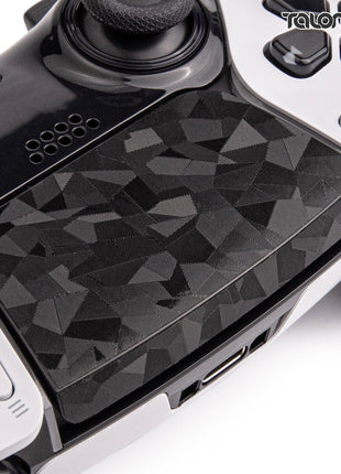TALONGAMES PS5 DualSense Edge コントローラー 用 タッチパッド プロテクター PlayStation5 ワイヤレスコントローラー 用 保護シール 保護テープ タッチパッドカバー 爽やかな触り心地 (3D ダイヤモンドブラック) (TD42)