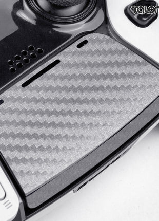 TALONGAMES PS5 DualSense Edge コントローラー用 タッチパッド プロテクター PlayStation5 コントローラー 用 保護シール 2個入り 貼り付け簡単 簡単保護 保護テープ 保護シール タッチパッドカバー (カーボンファイバグレー)(TD58)
