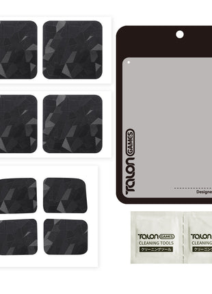 【 トラックパッド保護 ＆ 手触りUP 】 TALONGAMES Steam Deck OLED/Steam Deck 用 トラックパッドプロテクター トラックパッドアクセサリーキット タッチパッドステッカー 背面ボタン用シリコンステッカー 保護カバースキン 触覚フィードバック付き スチームデッキ 対応