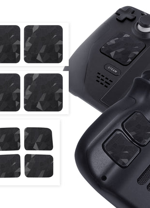 【 トラックパッド保護 ＆ 手触りUP 】 TALONGAMES Steam Deck OLED/Steam Deck 用 トラックパッドプロテクター トラックパッドアクセサリーキット タッチパッドステッカー 背面ボタン用シリコンステッカー 保護カバースキン 触覚フィードバック付き スチームデッキ 対応