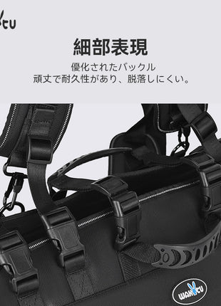 ペット用バッグ 犬 いぬ お出かけ ペットキャリーバッグ ペットリュック お散歩バッグ 首にやさしい スリング アウトドア 旅行 通院 災害 老犬 介護 用 オシャレ 犬抱っこ紐 中型犬 大型犬 バッグ 通気性 両手解放 C80