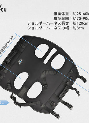 ペット用バッグ 犬 いぬ お出かけ ペットキャリーバッグ ペットリュック お散歩バッグ 首にやさしい スリング アウトドア 旅行 通院 災害 老犬 介護 用 オシャレ 犬抱っこ紐 中型犬 大型犬 バッグ 通気性 両手解放 C80