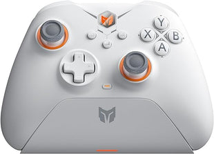 BIGBIG WON Gale コントローラー 2.4Gワイヤレス switch スイッチ PCコントローラー 充電ベース付きのBluetooth Switchゲームパッド、PCアプリの設定制御、4つのカスタムボタン、Switch/Switch Lite/Switch OLED/Windows/Android/IOSに対応（ブラック / ホワイト）