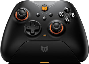 BIGBIG WON Gale コントローラー 2.4Gワイヤレス switch スイッチ PCコントローラー 充電ベース付きのBluetooth Switchゲームパッド、PCアプリの設定制御、4つのカスタムボタン、Switch/Switch Lite/Switch OLED/Windows/Android/IOSに対応（ブラック / ホワイト）