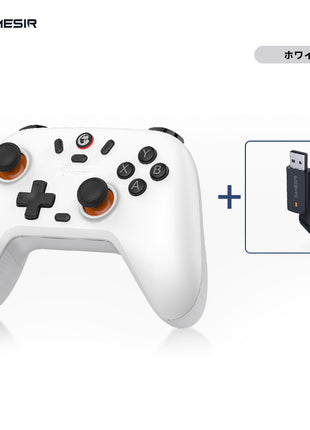 GameSir T4N lite Switchコントローラー ワイヤレス プロコン PCコントローラー Switch/PC/Steam/IOS/Android全対応 ホール効果ジョイスティック スリーモード接続 リニアトリガー 500Hz