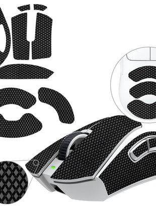 【送料無料】TALONGAMES マウスグリップ テープ Mouse Grip Tape Razer Deathadder V3 Pro 用 極薄 0.5mm 優れる吸水性 アンチスリップ テープ ゲーミングマウス用 滑り止めグリップテープ カット済【 日本正規代理店保証品 】 (TF28)